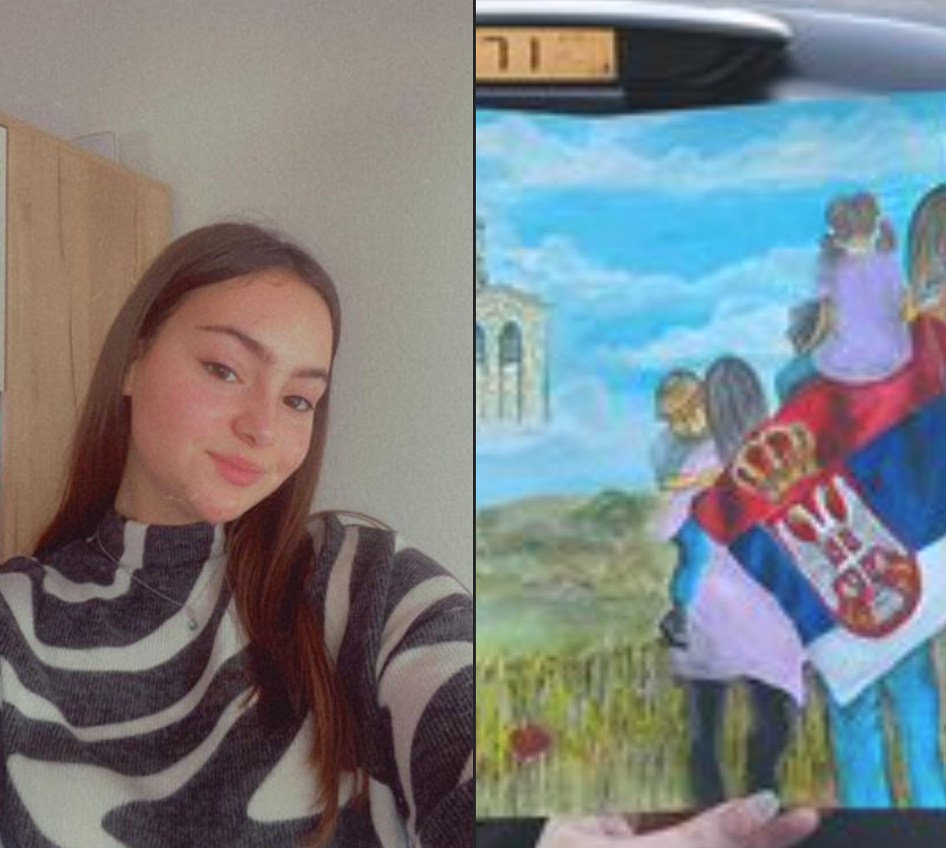 Elena Radojčić osvojila 1. mjesto na konkursu likovnih radova na temu ...
