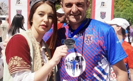 Dragan Šipka učestvovao na VII Ostroškom polumaratonu