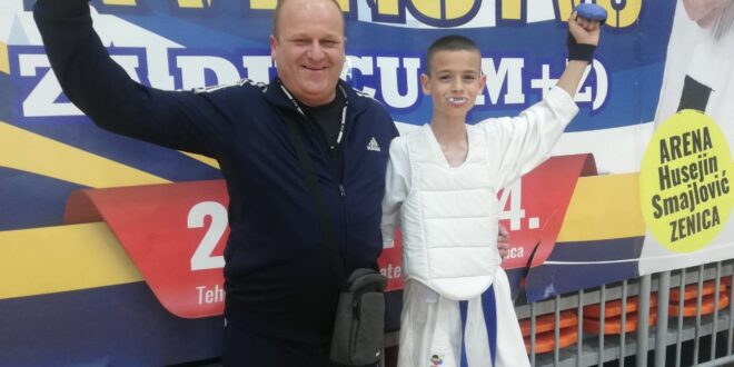 Aleksa Vujin prvak Bosne i Hercegovine u karateu